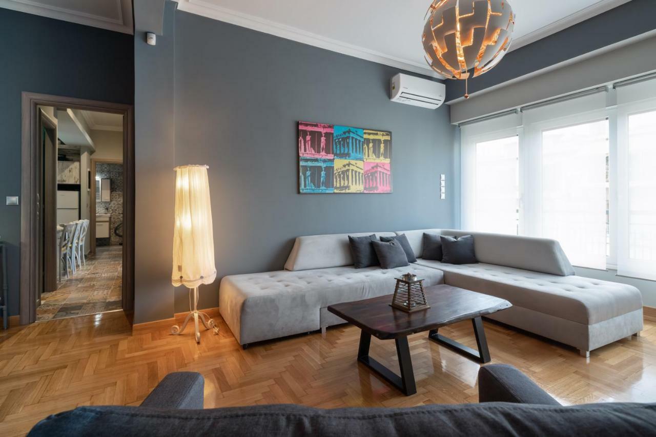 Modern & Stylish Apt At The Heart Of Athens Apartment Exterior photo